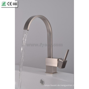 Pinsel Nickel Wasserfall Küchenarmatur (QH0721S)
